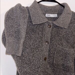 Zara Men's Gray Sweater